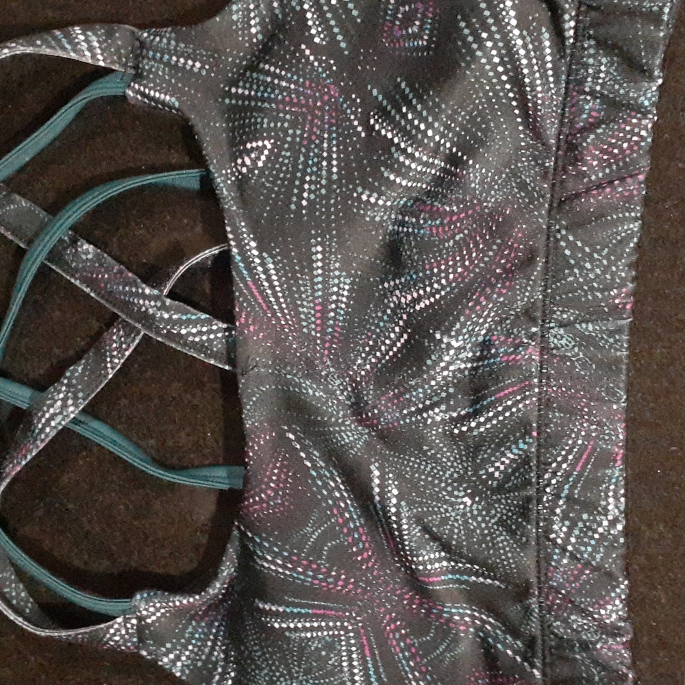 Sexy Champion Double Cross Strap Sports Bra